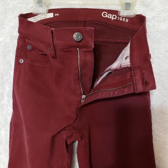GAP Resolution True Skinny Jeans 26R - Picture 7 of 12